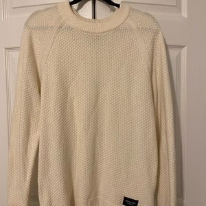 Abercrombie and Fitch soft stitched crew neck sweater
